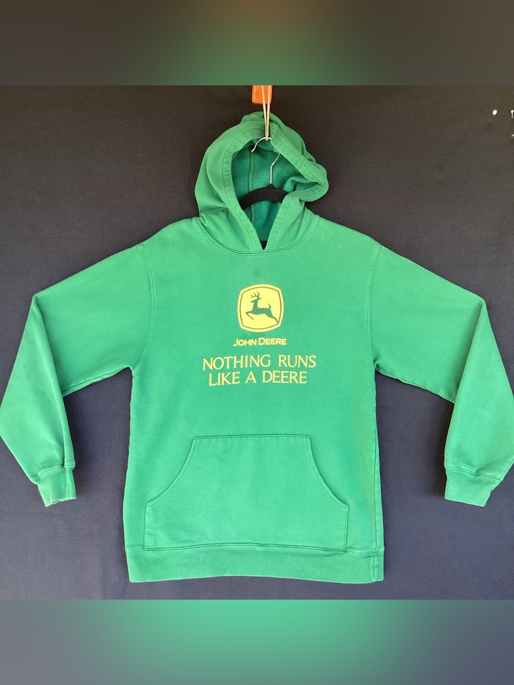 John Deere nothing runs like a Deere kids hoodie sweatshirt